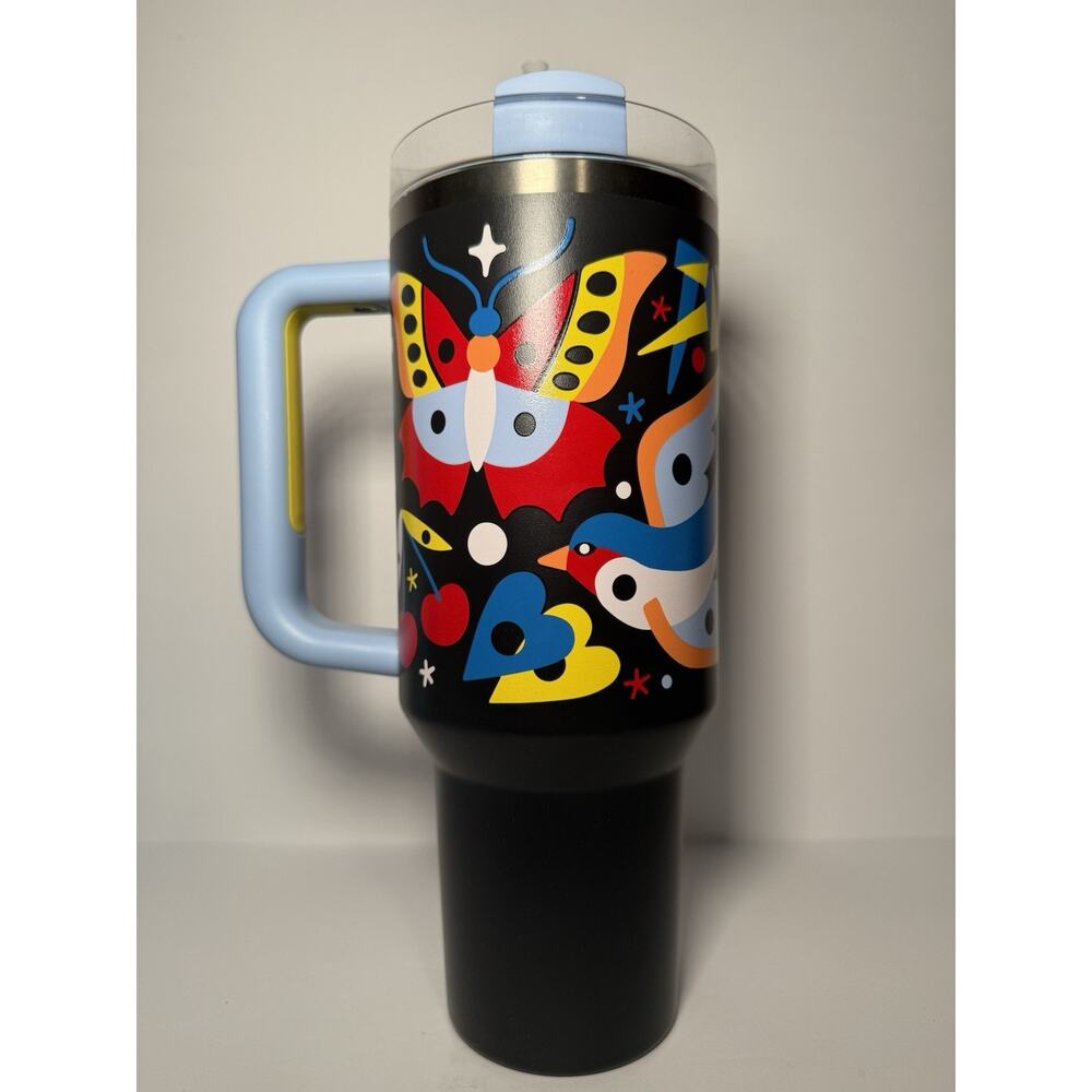 Stanley X Stevie Shao BLACK GARDEN Overseas Limited Edition 40oz Tumbler BNWT - Picture 5 of 8